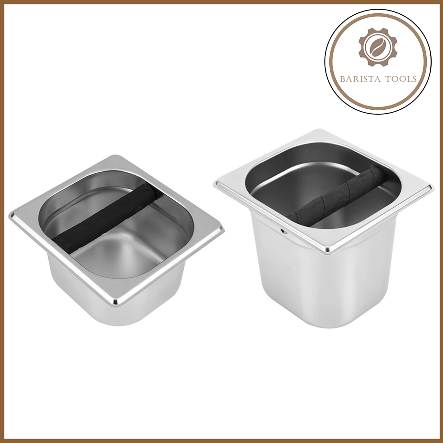 Hộp đựng bã cà phê inox 304 | Dụng cụ Barista