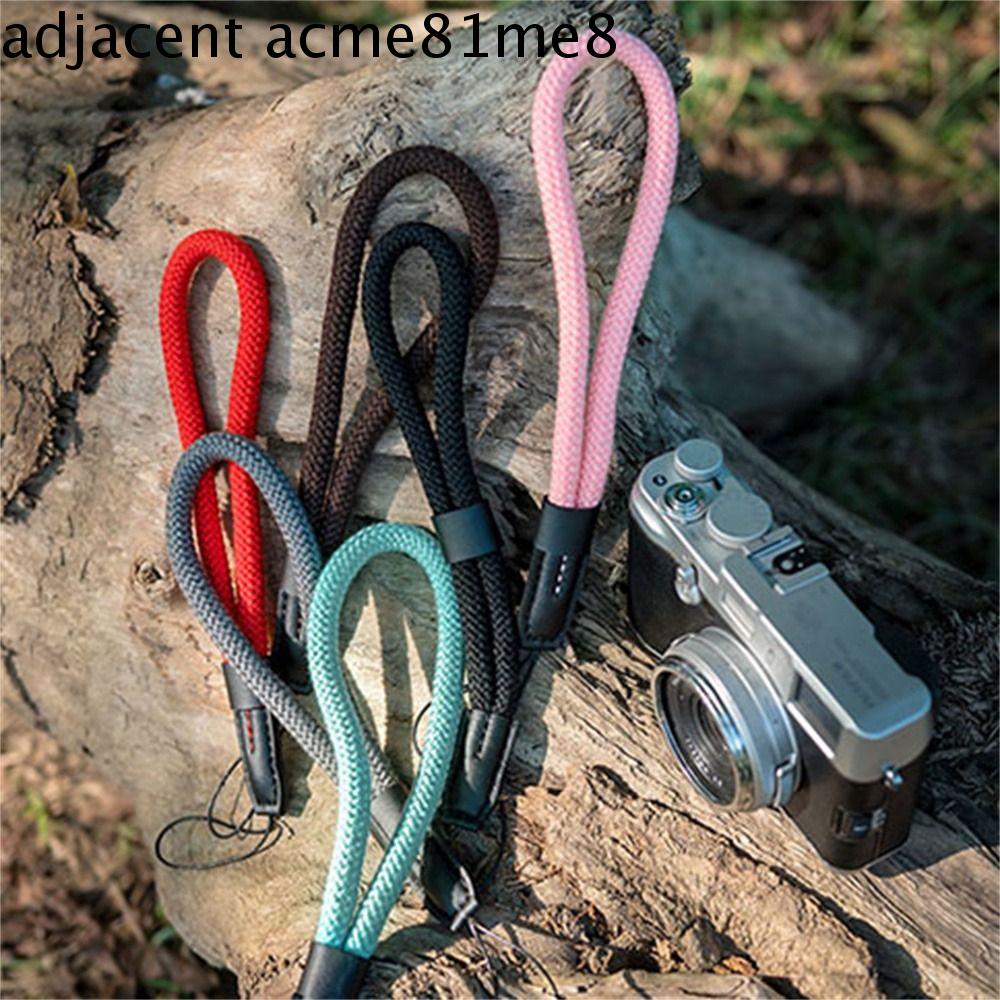 ACENTA Máy ảnh SLR Máy ảnh DSLR Cotton polyester Dành cho máy ảnh DSLR DSLR Dây đeo máy ảnh Dây đeo tay Cổ tay Tay cầm máy ảnh kỹ thuật số Dây đeo cổ tay máy ảnh Dây đeo giá đỡ điện thoại