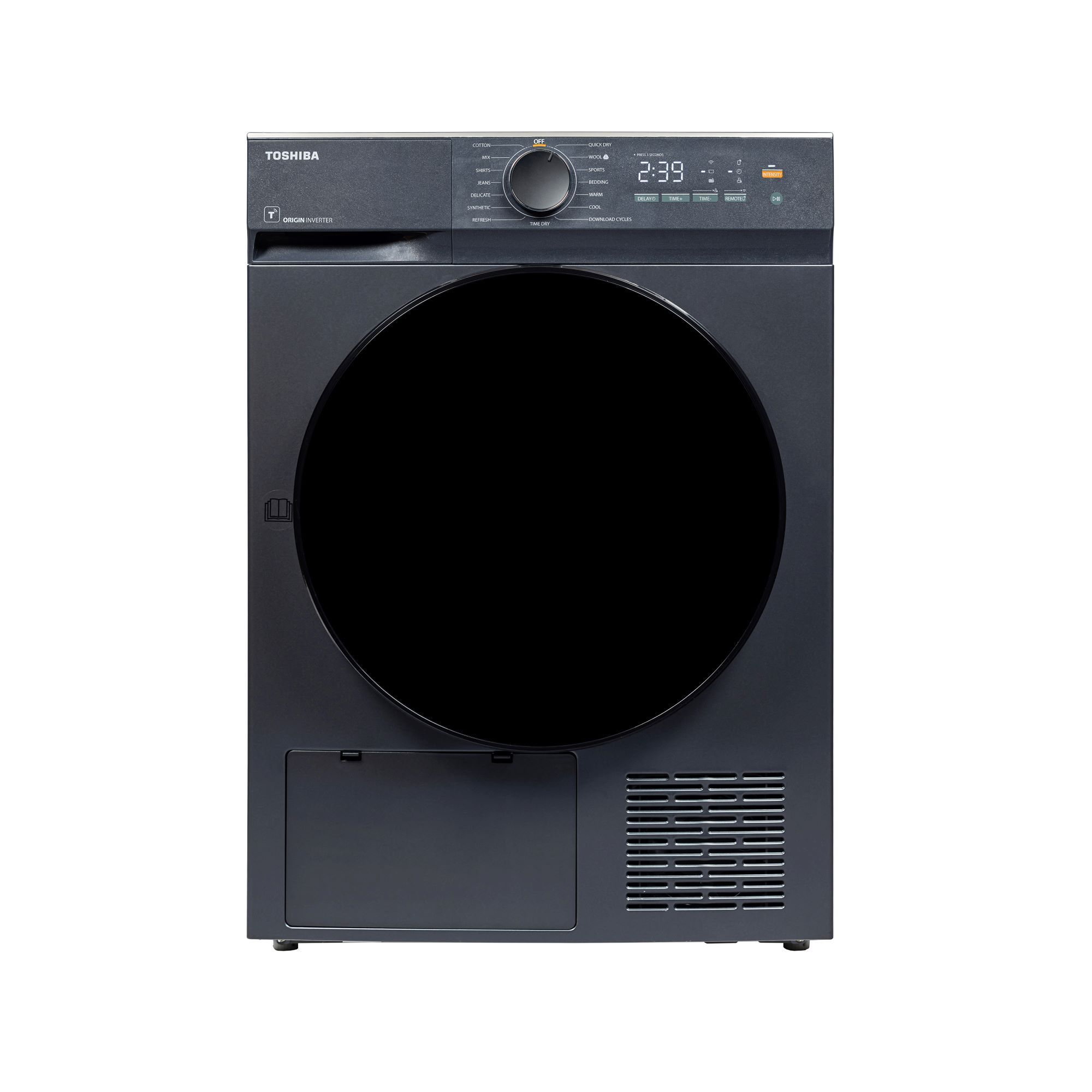 TOSHIBA Dryer 8KG. TD-T21B90HWT(MG) ราคา 17,990 บาท*ส่งฟรี