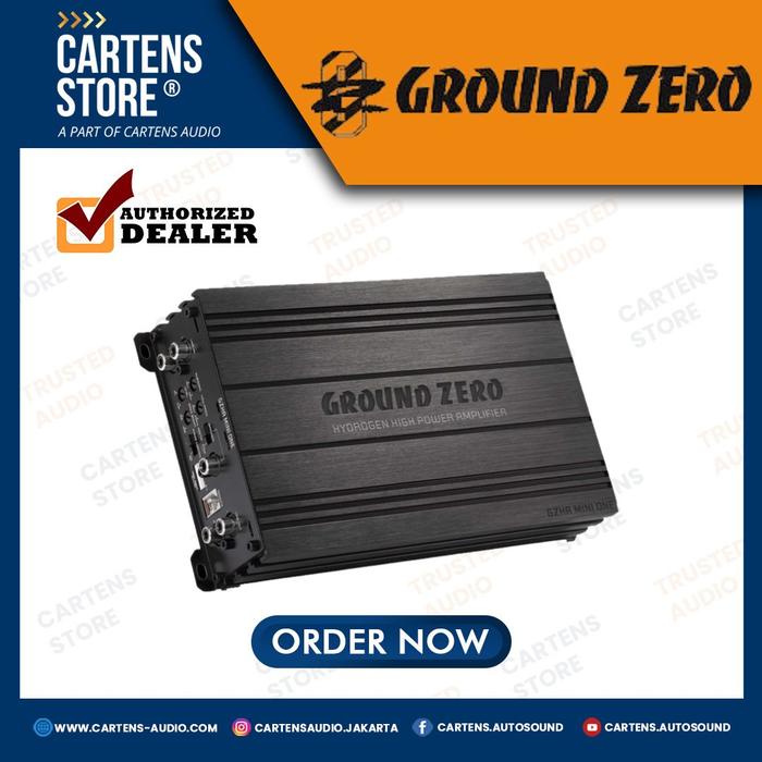 POWER AMPLIFIER GROUND ZERO GZHA MINI ONE BY CARTENS-STORE.COM-desshop99 Harga 9,820,000 rupiah*Gratis Ongkir