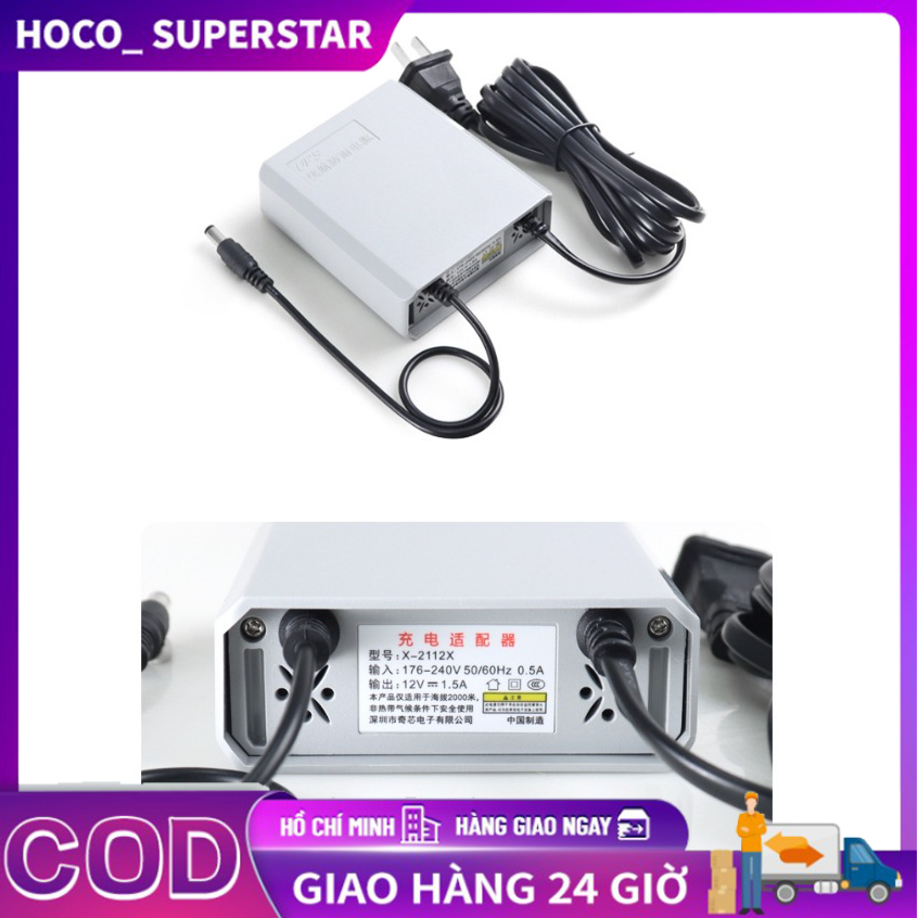  Bộ lưu điện DUNG LƯỢNG CAO dành cho Wifi Camera - UPS 12V  chạy wifi được 6-24 giờ  kèm Nguồn 