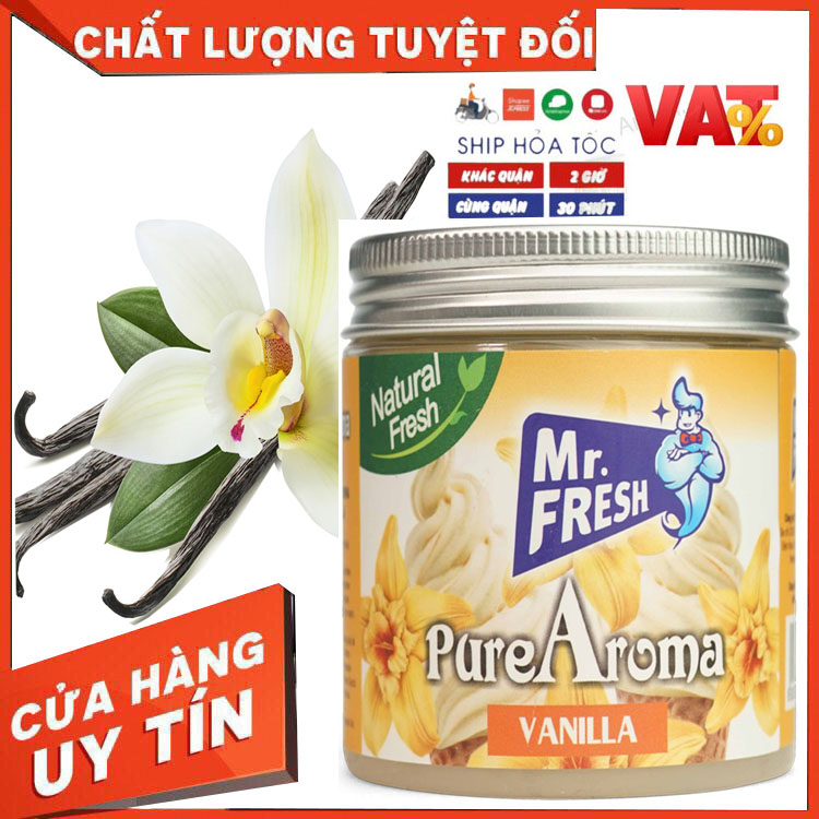 [GIÁ CÔNG PHÁ] Sáp Thơm Phòng Khử Mùi  Pure Aroma 230g Hương Vani