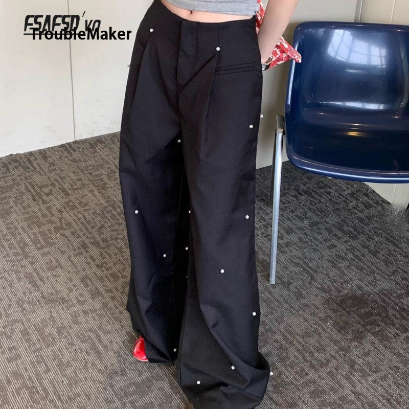 Korean version Women's Spring Gap New Style Leaving Hundred Parallel Athletic Matches Broad - tube Regularpants Days ราคา 90 บาท*ส่งฟรี