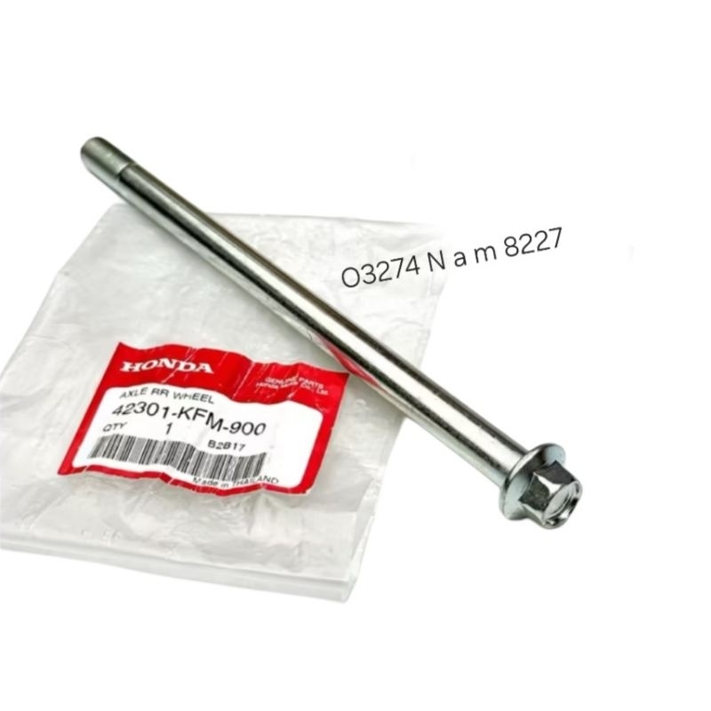 Trục cốt đùm bánh sau xe WAVE Thái zin chính hãng Honda
