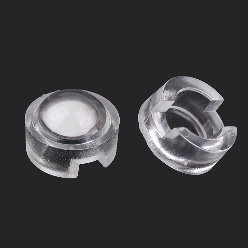 Store HHDKE4 10pcs 13mm dẫn ống kính 1W 3W 5W đèn công suất cao Lense 15 30 45 60 90 100 độ PMMA mặt mịn cho màn hình hồng ngoại CCTV