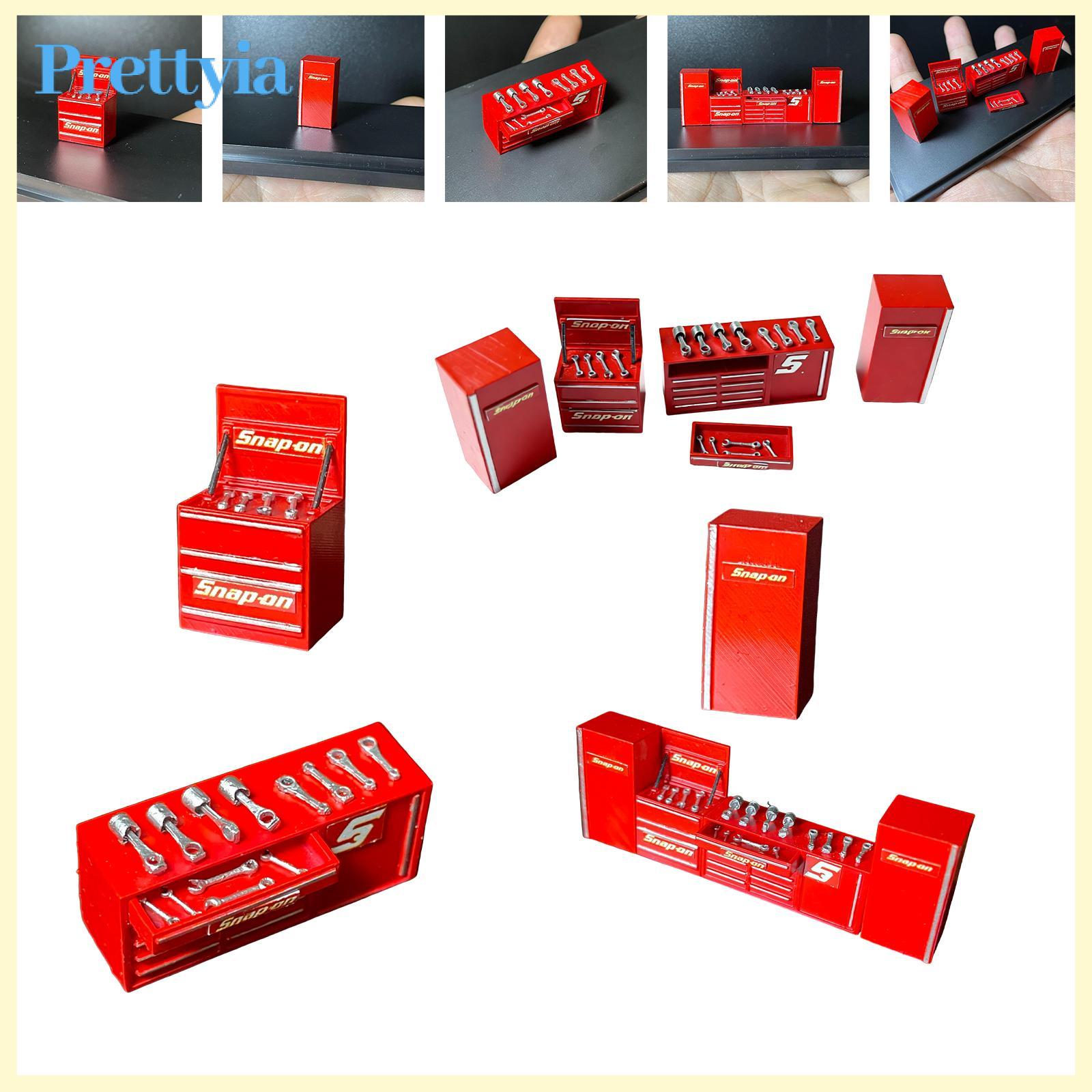 1/64 Garage Workbench Set Decorative Collection Novelty Miniature Sculpture Tool Cabinet Model for Auto Mechanic Repair Shop Giá 315,694 Đồng*Miễn phí vận chuyển