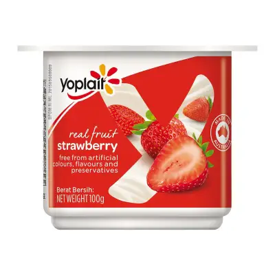 Yoplait Strawberry Yoghurt 100G