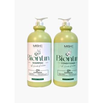 Dầu Gội Xả Mishe 2000ml Phục Hồi Tóc Khô Xơ Hư Tổn, Dưỡng Tóc Mềm Mượt