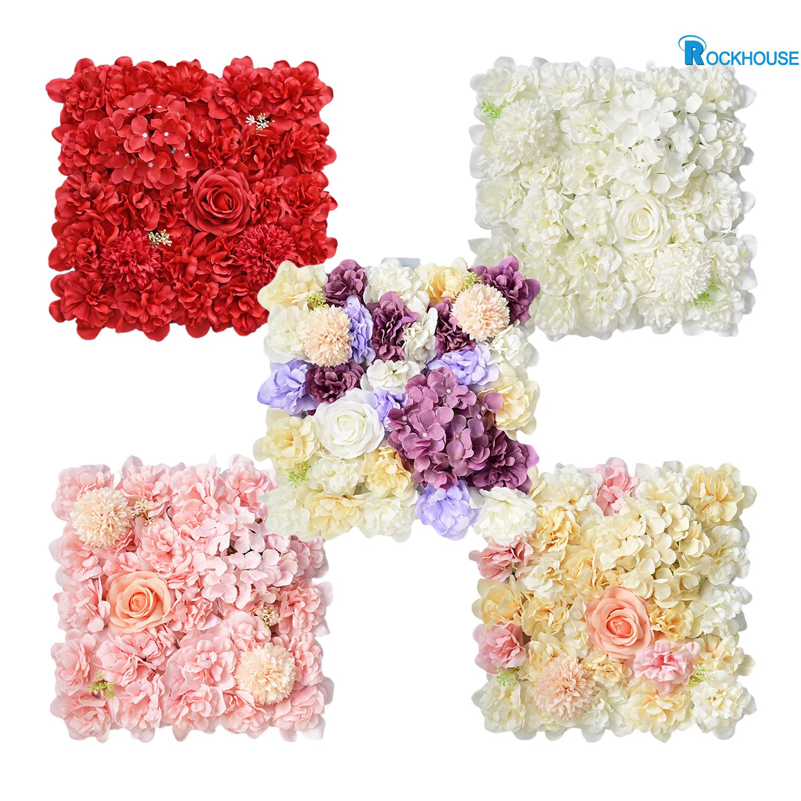 【Rockhouse】 Create a Stunning Ambience with 6 Pieces of Artificial Flowers Wall Background [New Arrivals Hot Sale] ราคา 2,025 บาท*ส่งฟรี