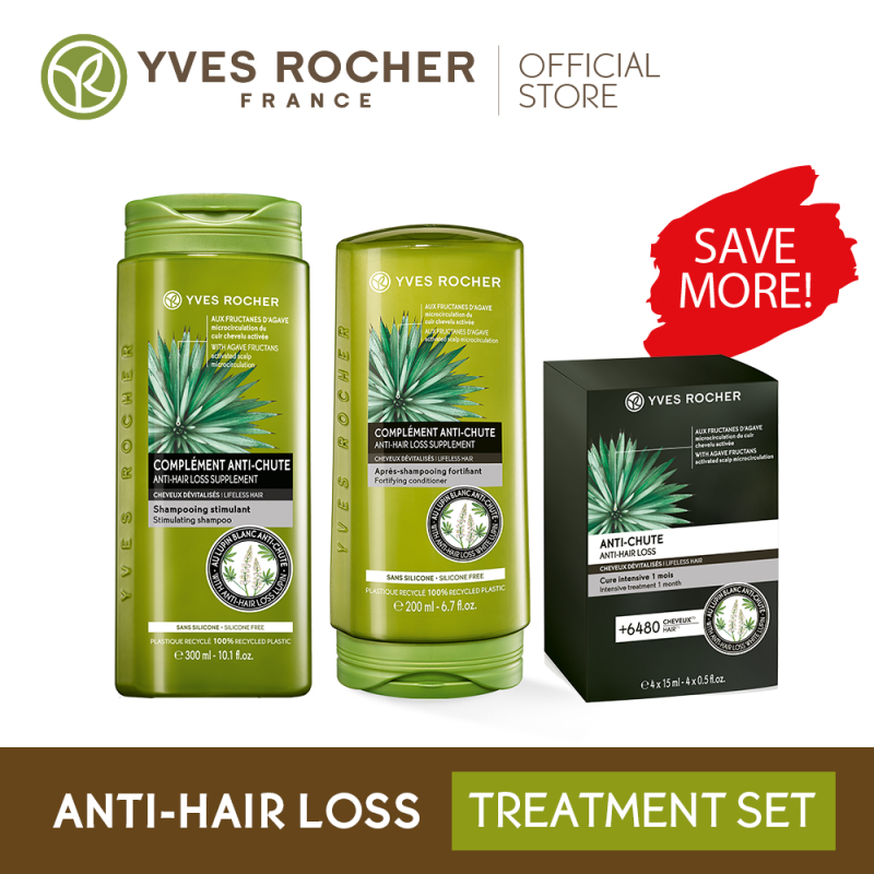 Buy Yves Rocher Anti-Hair Loss Treatment Bundle Singapore