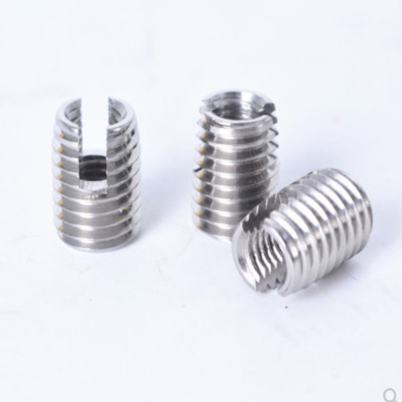 【Top Picks】 Insertos De Reparación De Rosca De Metal Roscada De Estilo 302 De Acero Inoxidable Insertos De Rosca Autorroscantes Tornillo Ranurado Roscado