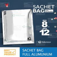 (PACK) PLASTIK SACHET BAG | SASET ALUMUNIUM FOIL | VARIAN NON ZIPLOCK 8x12 CM