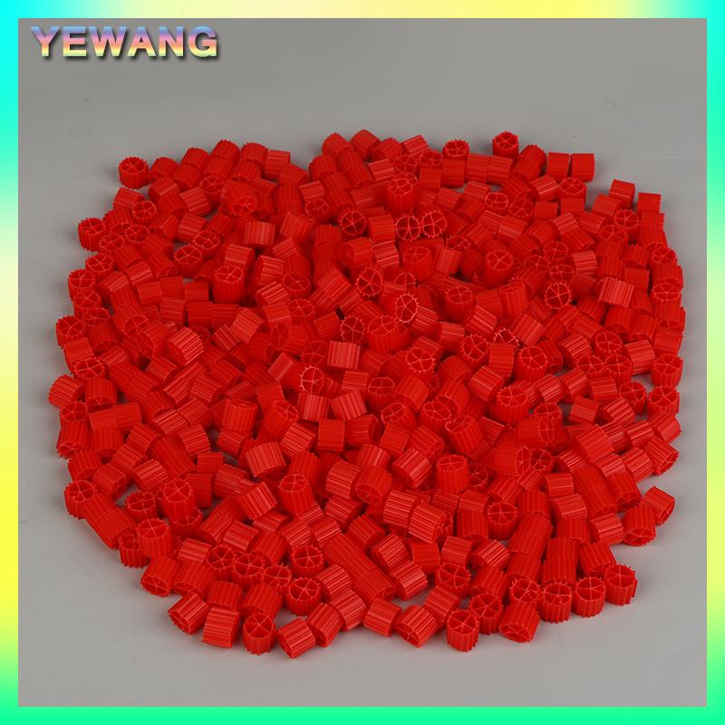 YEWANG Wihte Đỏ K1 Lọc phương tiện truyền thông sinh học Lọc phương tiện truyền thông sinh học bóng xử lý nước cho bể cá Aquarium Pond lọc nước - 3