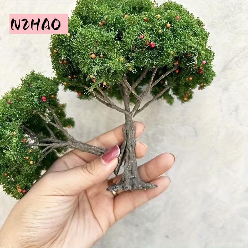 1ชิ้นต้นผลไม้ DIY ของตกแต่งภูมิทัศน์ขนาดเล็กโต๊ะทรายขนาดเล็กของตกแต่งต้นไม้ผลไม้เหมือนจริง ราคา 61 บาท*ส่งฟรี