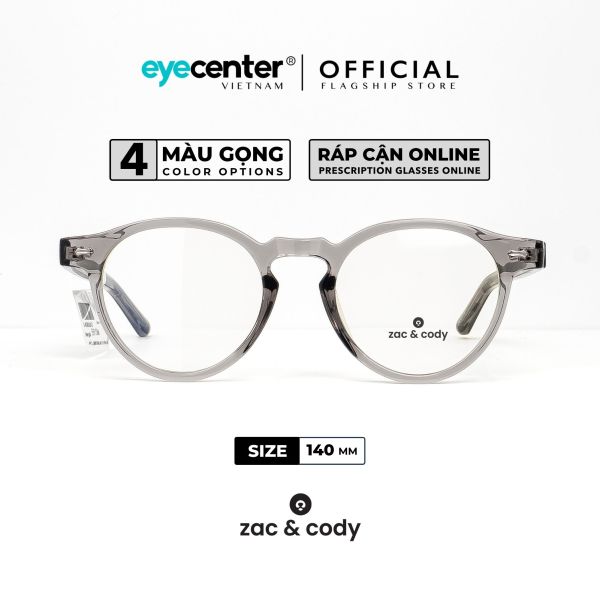 Giá bán Gọng kính cận nam nữ #DETROIT chính hãng ZAC & CODY lõi thép chống gãy nhập khẩu by Eye Center Vietnam