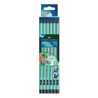 [Faber-Castell] Graphite Pencil Tri-Grip 2B Metallic Blackwood (Box of 6)