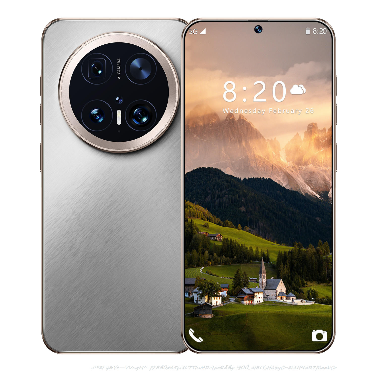 SmartPhone M14 Ultra Mobile Phone at Student Price 16+1Tb Memory Phone Supports 2 Sim Vietnamese Language Supports 4G/5G Cheap Phone for Students - 2
