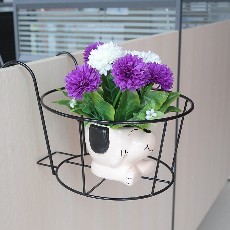 Spring home กระถางแขวนต้นไม้ ระเบียง กระถางกลมแขวน flower stand กระถางต้นไม้แบบแขวน ของตกแต่งสวน กระถางแขวนระเบียง ราคา 42 บาท*ส่งฟรี
