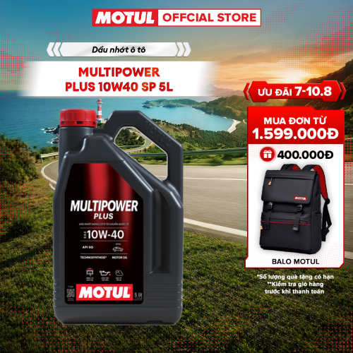 Dầu nhớt xe ô tô MOTUL MULTIPOWER PLUS 10W40 SP 4X5L VN