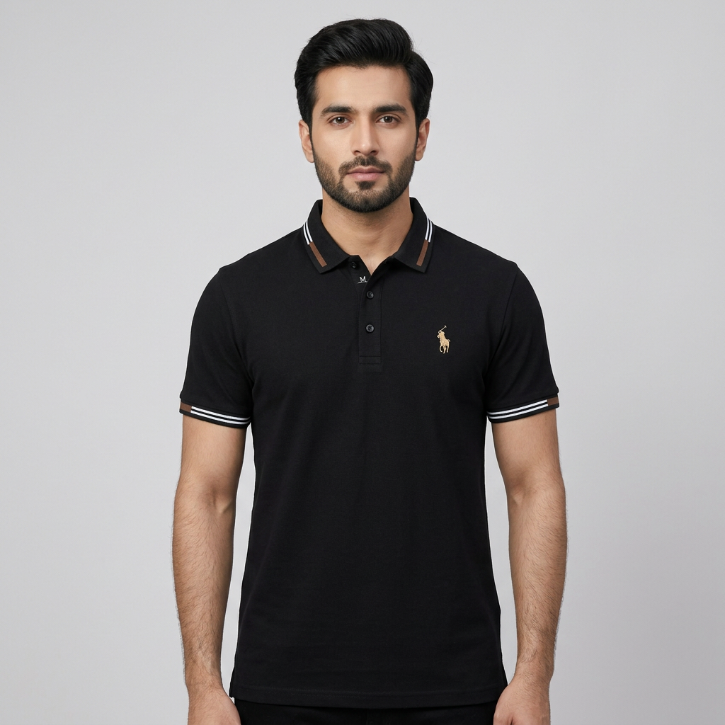 Zeemal Polo T-Shirt For Men and Boys Summer Premium Cotton Fabric Short Sleeve Casual Stylish Fit Multiple Color