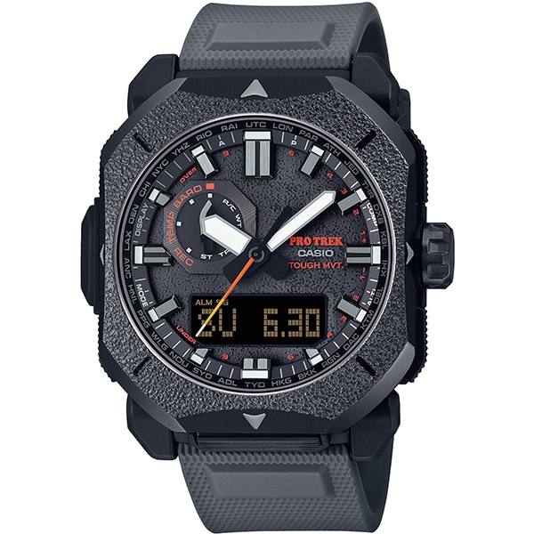 CASIO Men's PRO TREK PRW-6900BF-1JF [PROTREK Climber Line] Round Watch Gray Digital Analog Tough Solar *Solar Charge Soft Urethane, Biomas Synthetic/バンド装着可能サイズ：145～215mm Men's ราคา 19,569 บาท*ส่งฟรี