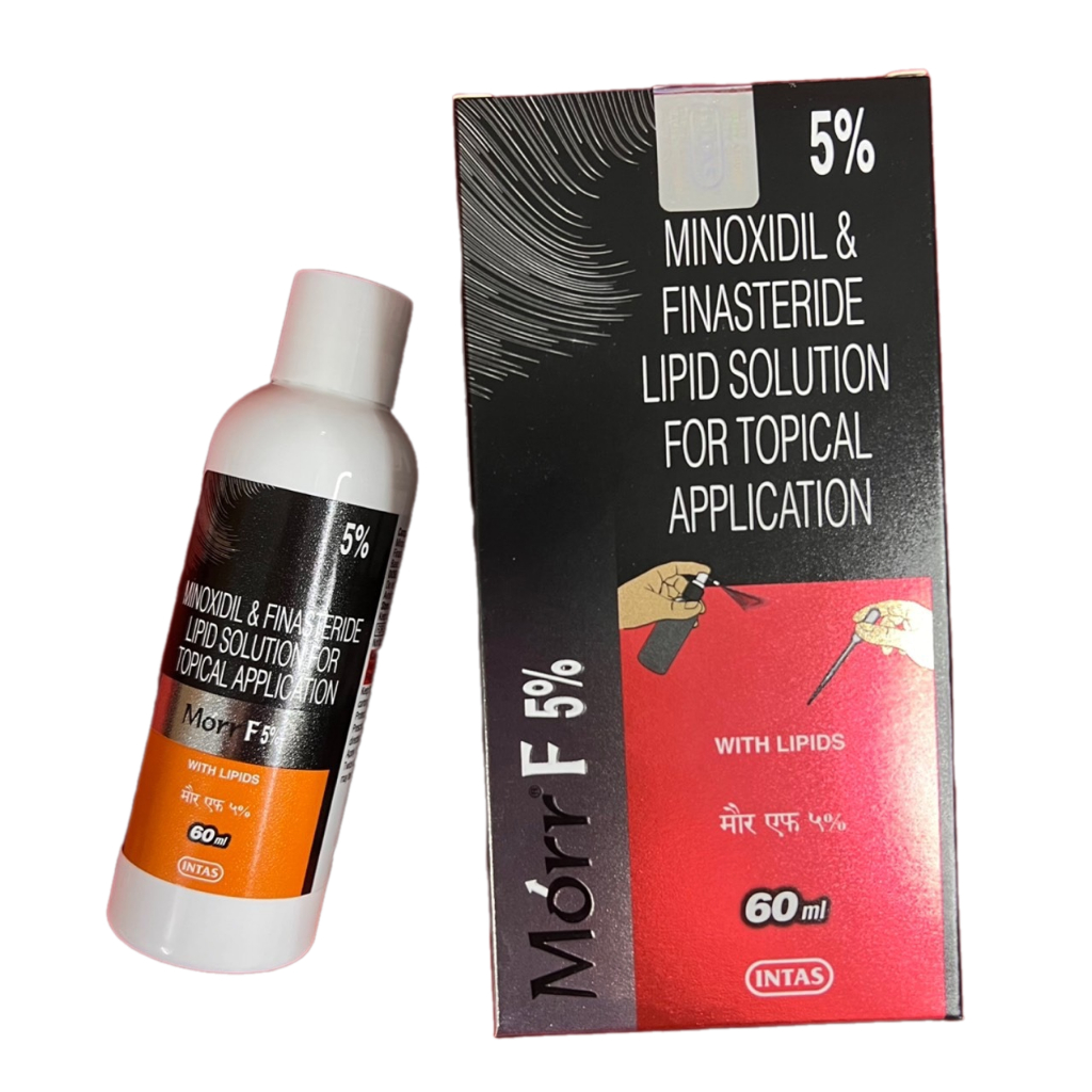 Xịt mọc râu mọc tóc Morr F 5% F5 60ml