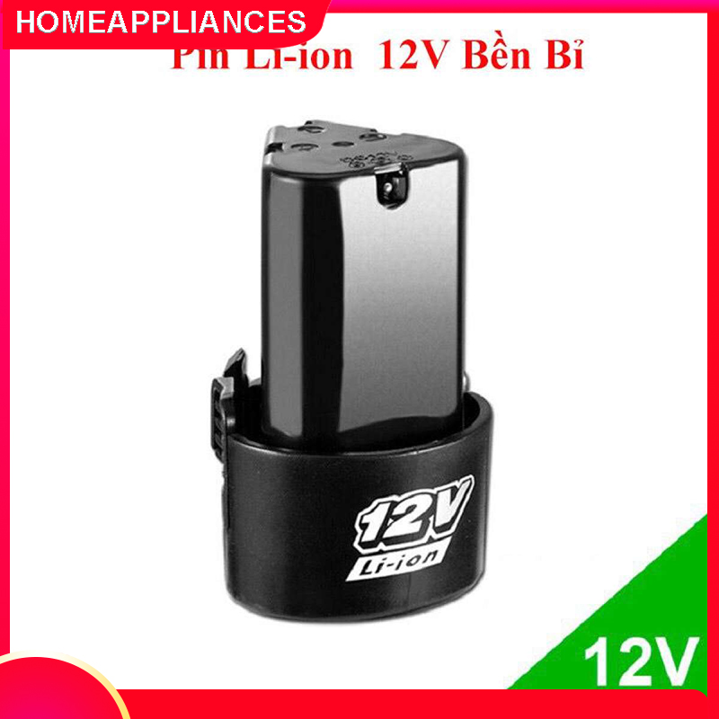 [COD]Pin li ion aotuo 12v cho máy khoan gia đình Thời gian sử dụng 3-4h Tương thích tốt - pin dùng cho các loại máy khoan cầm tay có loại pin rời sạc,