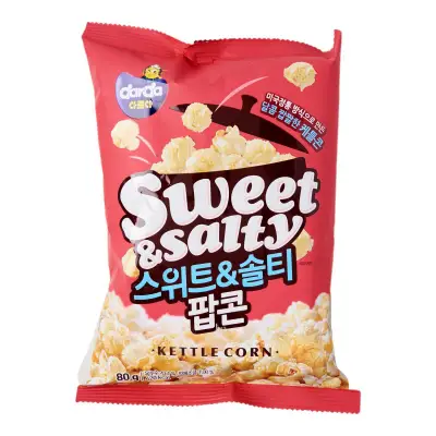 (Bundle of 3) DARDA Sweet And Salty Popcorn 80g (10525)