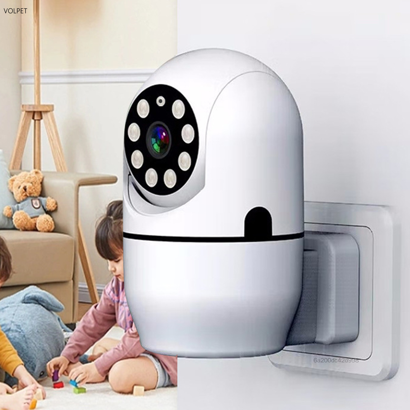 กล้องรักษาความปลอดภัย WiFi 1080P HD 5G พร้อม Night Vision สองทางเสียง - Wireless Baby Monitor สำหรับการเฝ้าระวังที่บ้าน ราคา 661 บาท*ส่งฟรี