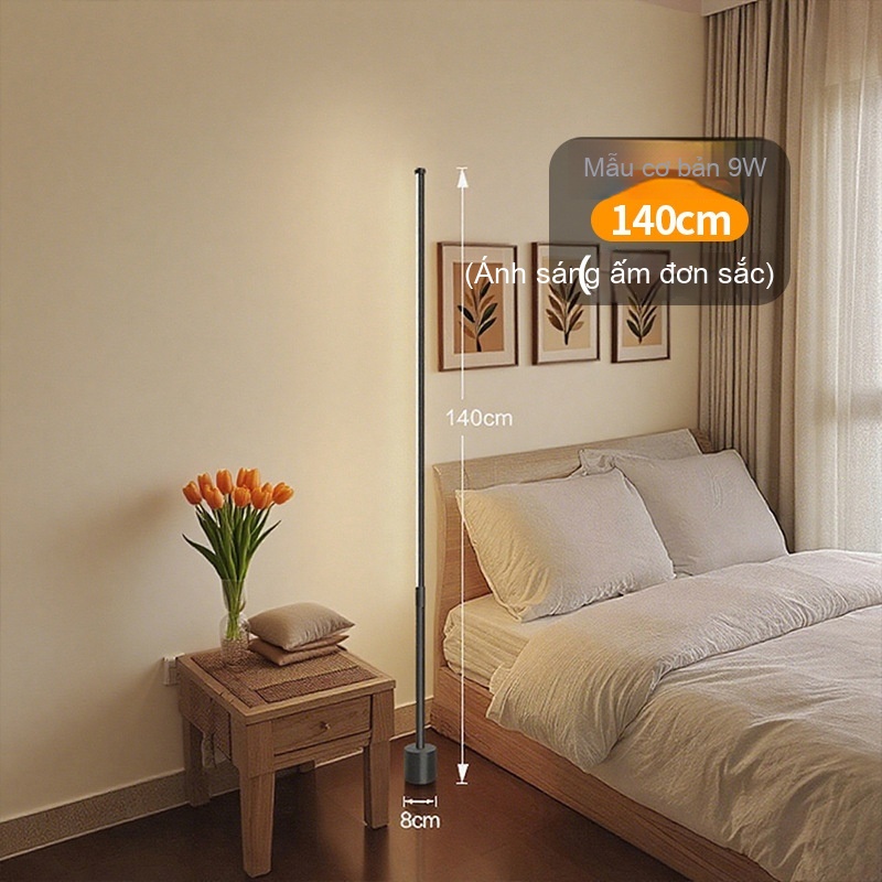 Đèn cây cảm ứng tạo không gian thông minh điều khiển giọng nói – đèn decor phòng khách phòng ngủ