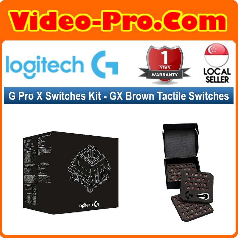 Logitech G Pro X Switches Kit (GX Brown Tactile Switches) Singapore