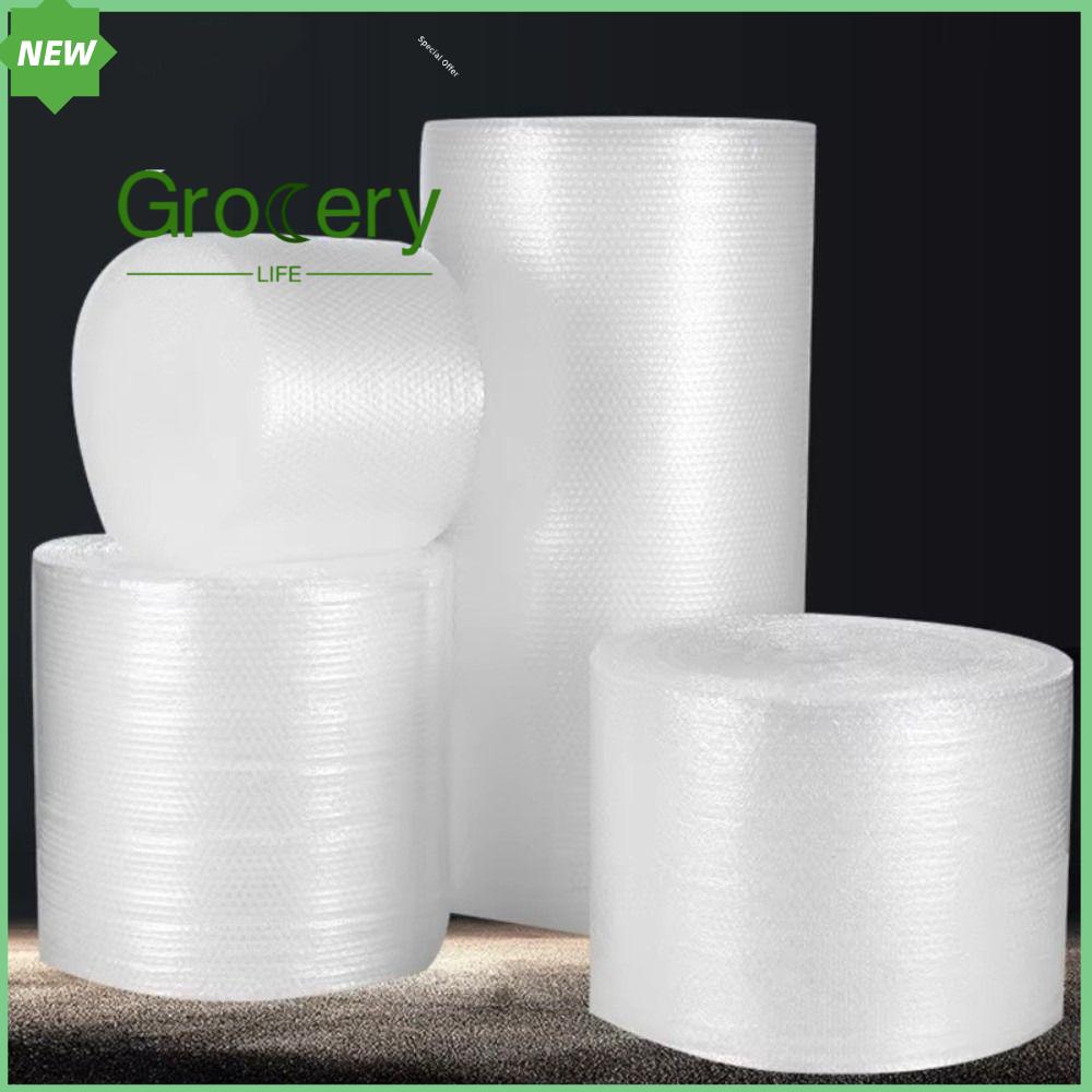 GROCERY LIFE Chống sốc Bao bì xốp Bảo vệ chống rung Đệm Phim bong bóng đóng gói Đổ đầy bộ đệm Lớp đôi Phim bong bóng Gửi thư