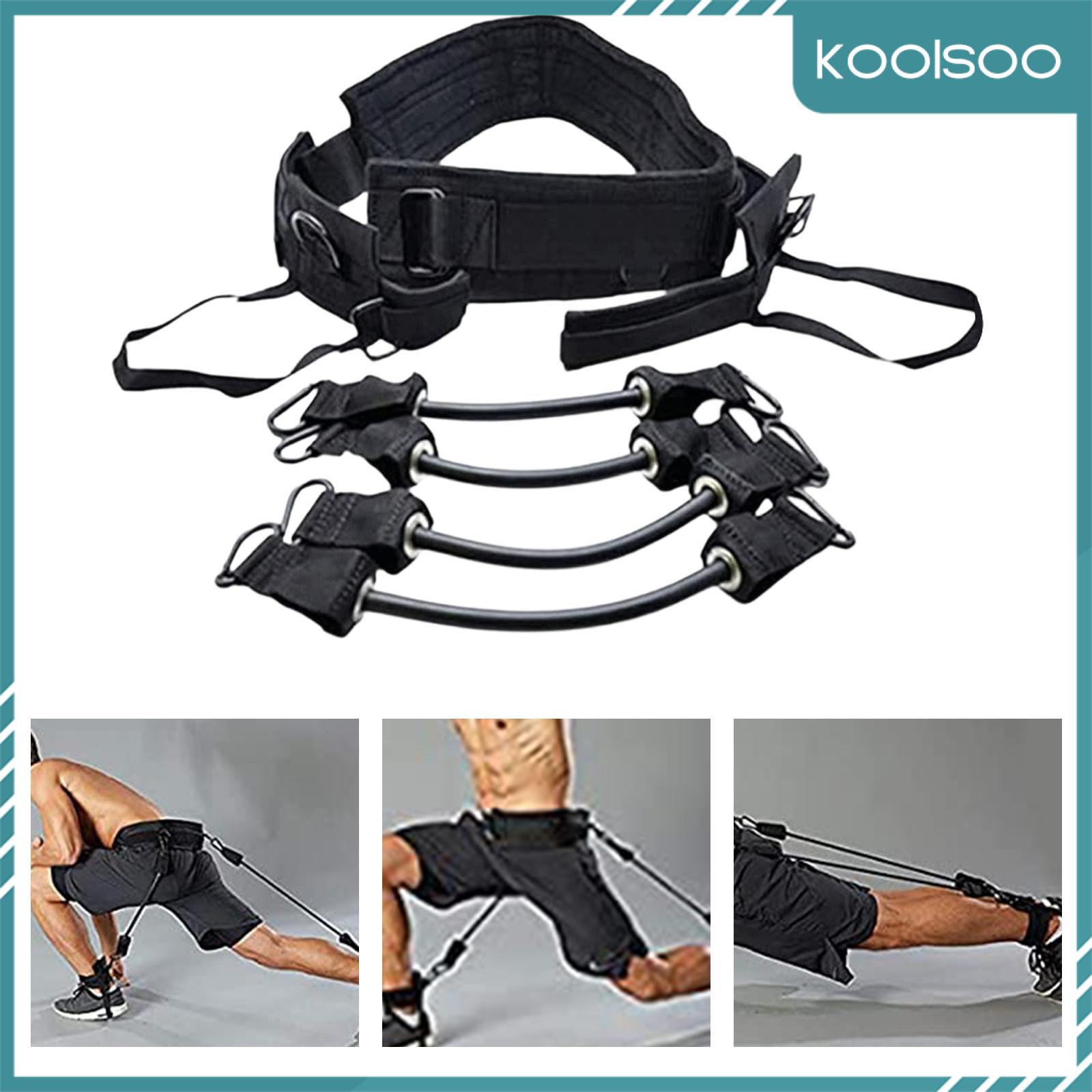 Koolsoo nhảy thẳng đứng huấn luyện viên sức mạnh cơ chân Băng tập đàn hồi cho bóng đá bóng chuyền