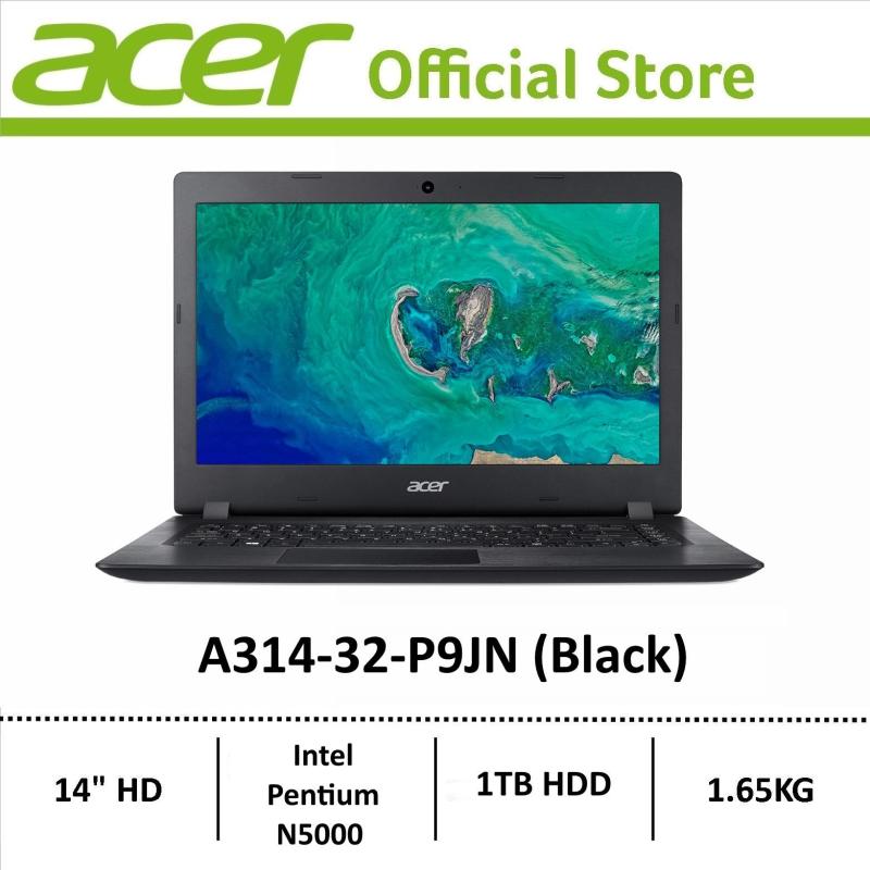 Acer Aspire 3 A314-32-P9JN (Black) 14-Inch Laptop with 1TB Storage