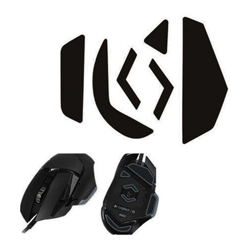 Pnate 2 tấm Tấm trượt Chuột đế chuột 0.6mm cho Logitech G502 Chuột lade