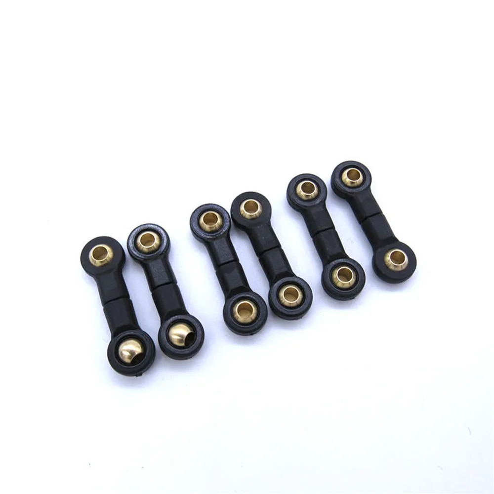 Phong cách thịnh vượng 6 cái trục sau bập bênh que kết nối liên kết Rod cho wpl B16 B36 phụ kiện ô tô RC phụ tùng nâng cấp
