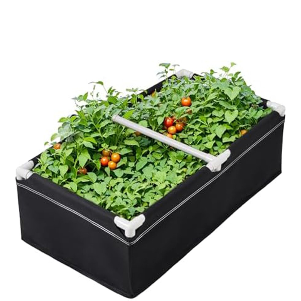 Fabric Raised Beds For Outdoor Gardening - Elevated Planting Box Bags, Portable Grow Beds With Easy Setup, 100x50x30cm ราคา 1,952 บาท*ส่งฟรี
