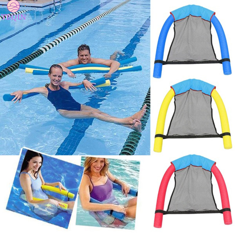 TEQIN new！！Summer Floating Row Swimming Pool Deck Chair Water Sports for Kids Adults ราคา 115 บาท*ส่งฟรี