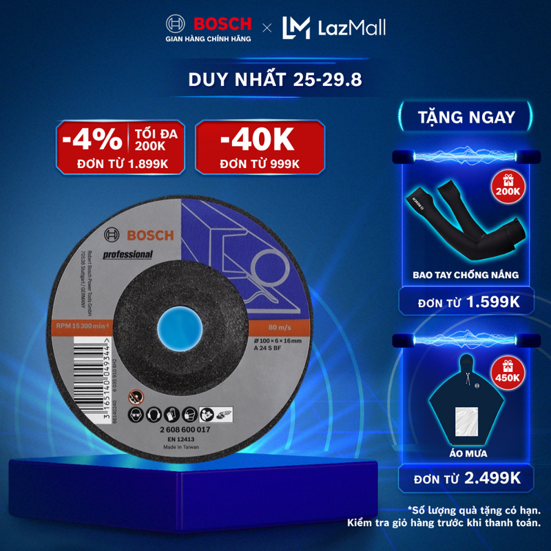 Đá mài Bosch chất lượng chuẩn Đức