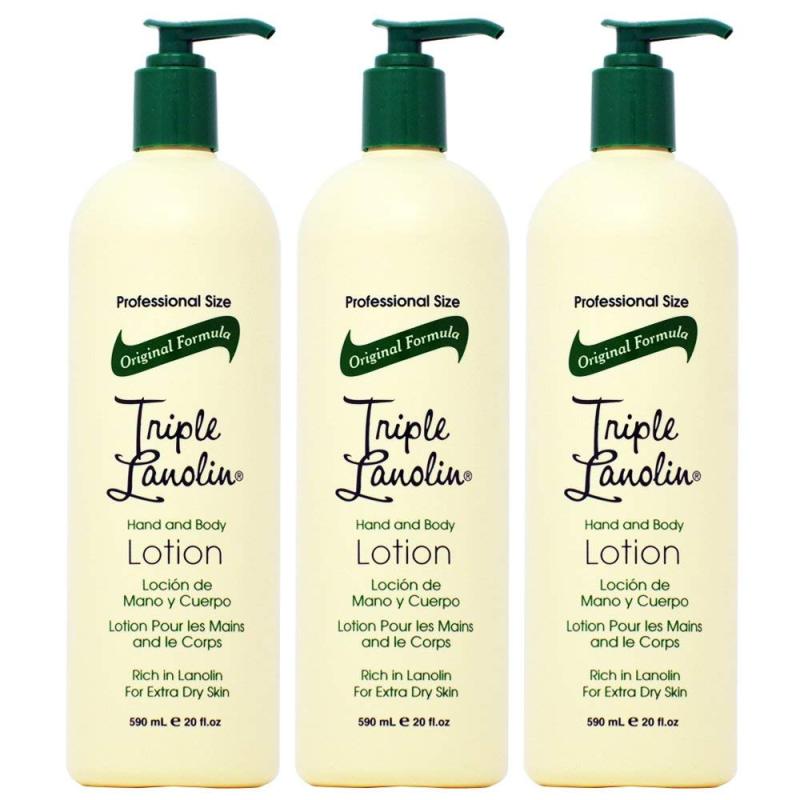 Buy Vienna Triple Lanolin Original 20oz Hand & Body Lotion Pump (3 Pack) Singapore