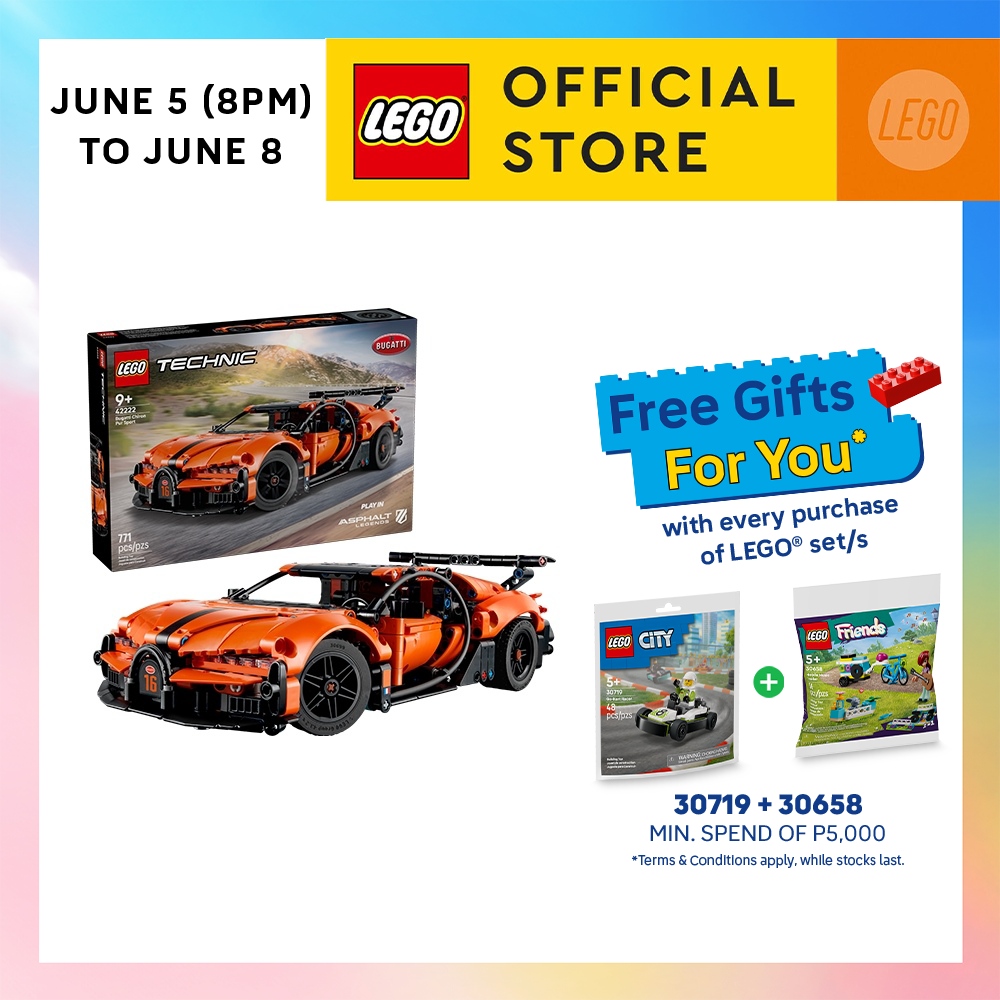LEGO Technic 42173 Koenigsegg Jesko Absolut Grey Hypercar (801
