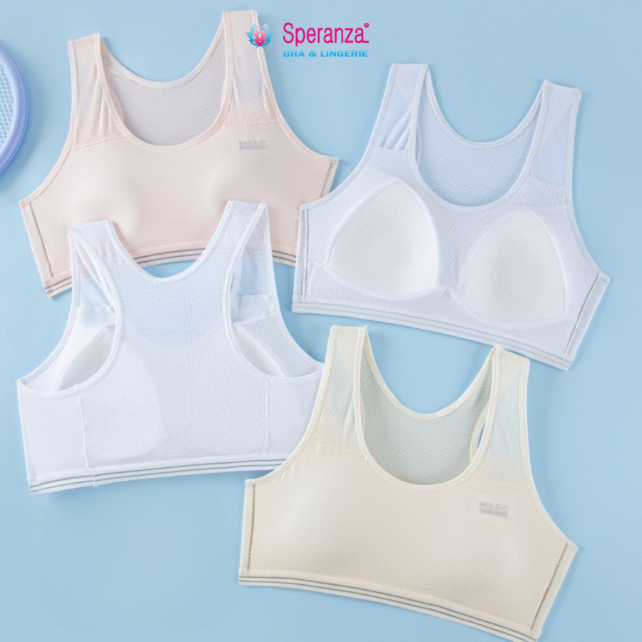 Áo Lót Bé Gái Speranza Siêu Nhẹ, Thoáng Khí, Không Tuột Vai, Thiết Kế Thể Thao – SPAL0107SH