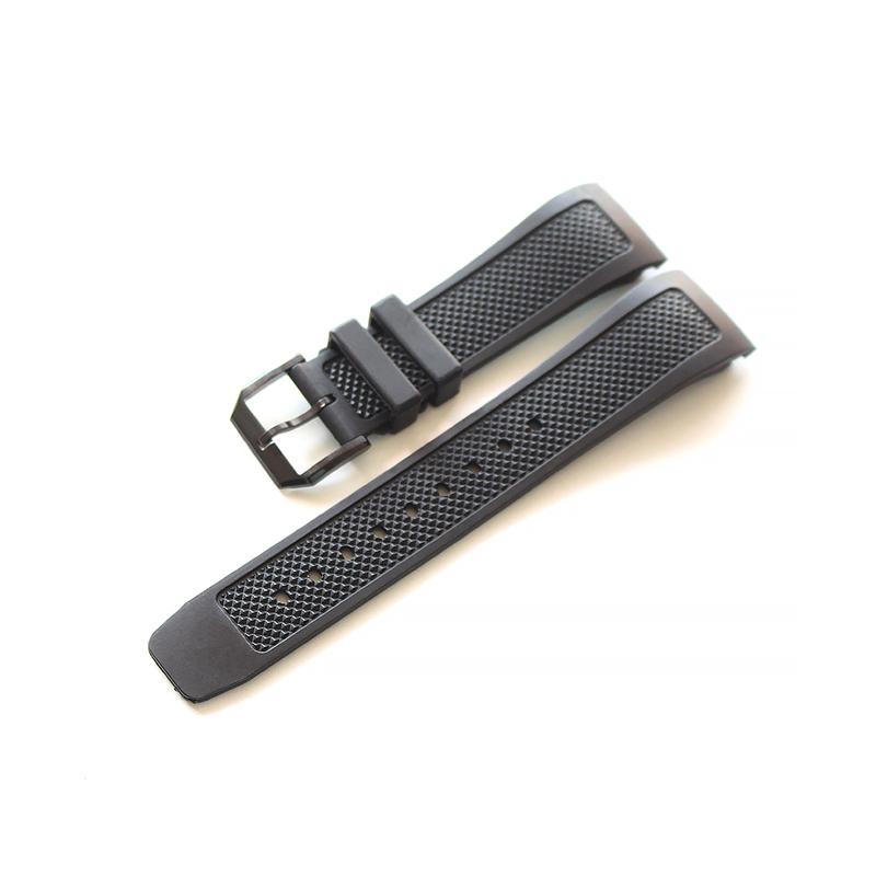 Tali karet 22 MM Silikon Tali jam tangan Mark pilot pria pita penahan keringat Malaysia tali karet