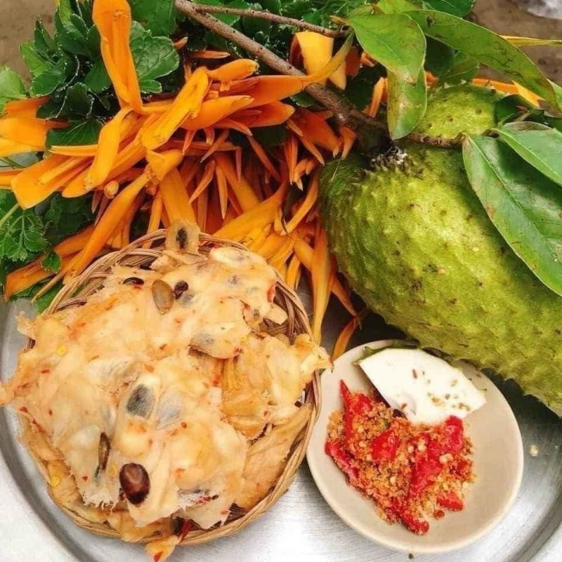 Mãng cầu xiêm sấy dẻo muối ớt