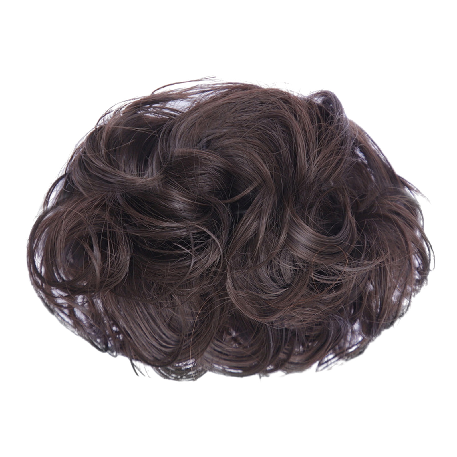 Zhixin Hair Bun Wig Comfortable Hair Bun Wig Natural Fluffy Hair Bun Clip