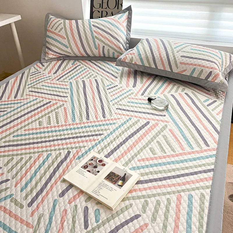 （skin-friendly） New Ice Beanie Washable Ice Silk Summer Printed Single Soft Summer Sleeping Mat ราคา  5,980 บาท*ส่งฟรี