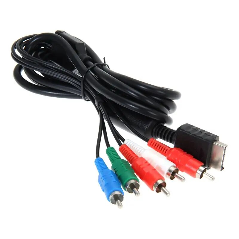 Miễn phí giao hàng phổ biến alloyseed 1.8m HDTV AV thiết bị âm thanh hình ảnh Dây cáp cho PS2 cho PS3 6ft