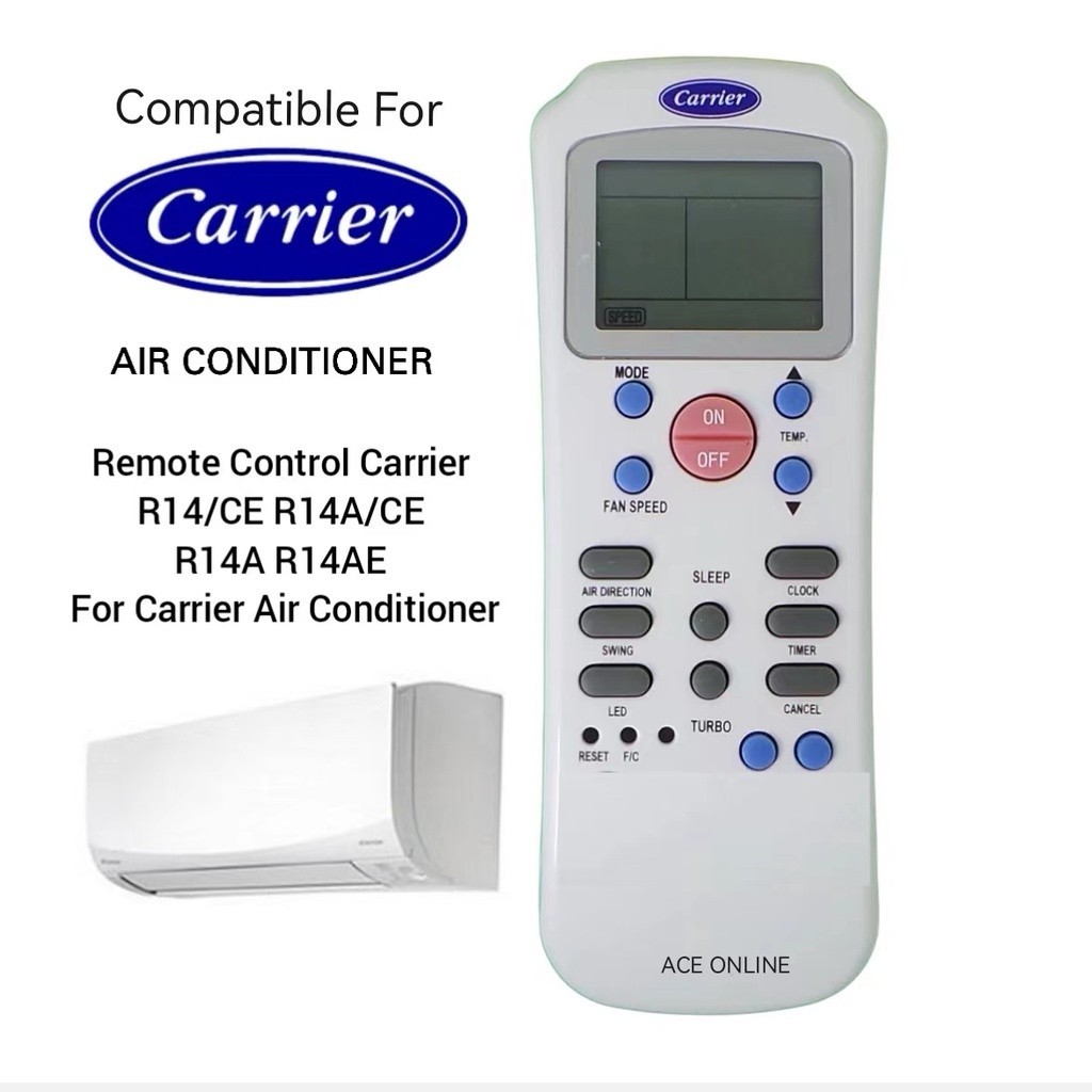 Télécommande Compatible Midea RG70A BGEF - Modèle Générique Neuf Sous Blister