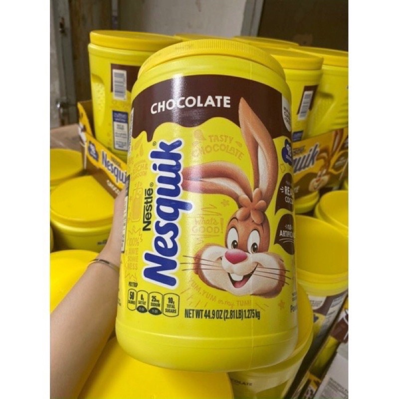 Mẫu mới Bột Nesquik 1.18kg Mỹ  - SẢN PHẨM CHẤT LƯỢNG CAO, SỬ DỤNG CỰC THÍCH, ĐƯỢC ƯA CHUỘNG TRÊN THỊ TRƯỜNG, KHÁCH YÊU CÓ THỂ TRẢI NGHIỆM VÀ PHẢN HỒI CHO SHOP NHÉ