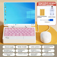 SKISOPGO Kids Educational Kids Laptop Toy Early Education Notebook with ABC Numbers Training Game